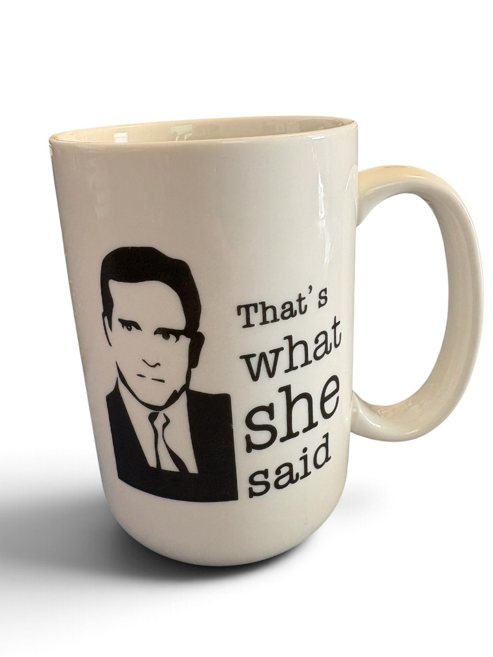 The Office White "That's What She Said" Ceramic Coffee Mug